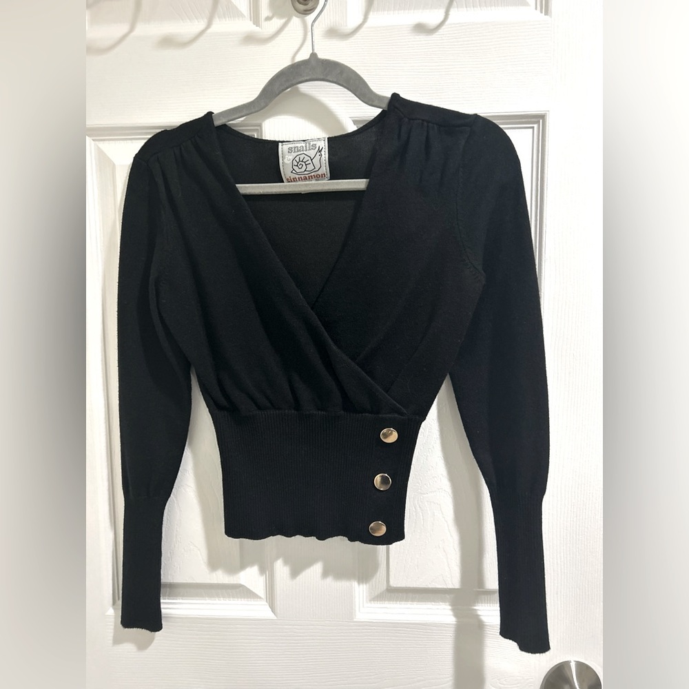 Black sweater